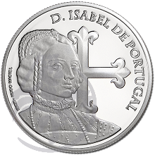 D. Isabel de Portugal (Prata Proof)